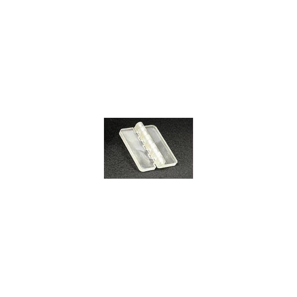 Professional Plastics Clear Acrylic Hinge, 1.500 Inch 25 Pcs Case HHINGEACRCL1.500-25CASE - main